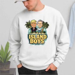 Trump Newsom Island Boys Shirt