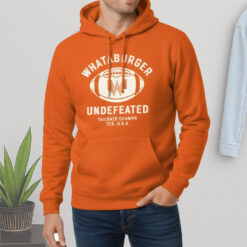 Whaa Burger Undefeated Tailgate Champs Tex USA Shirt