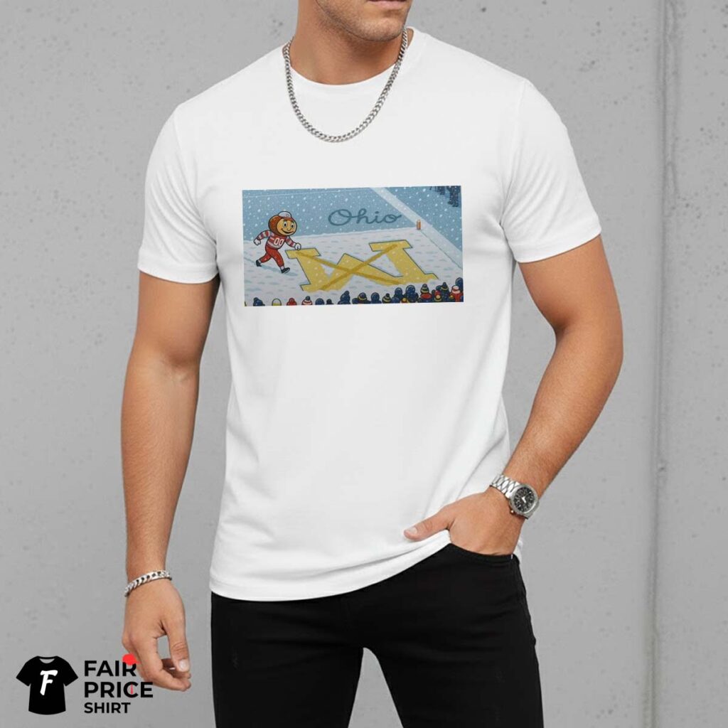 Brutus Buckeye Ohio Snow Shirt
