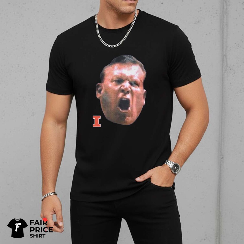 Coach Brad Underwood Big Head Shirt