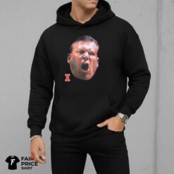 Coach Brad Underwood Big Head Shirt