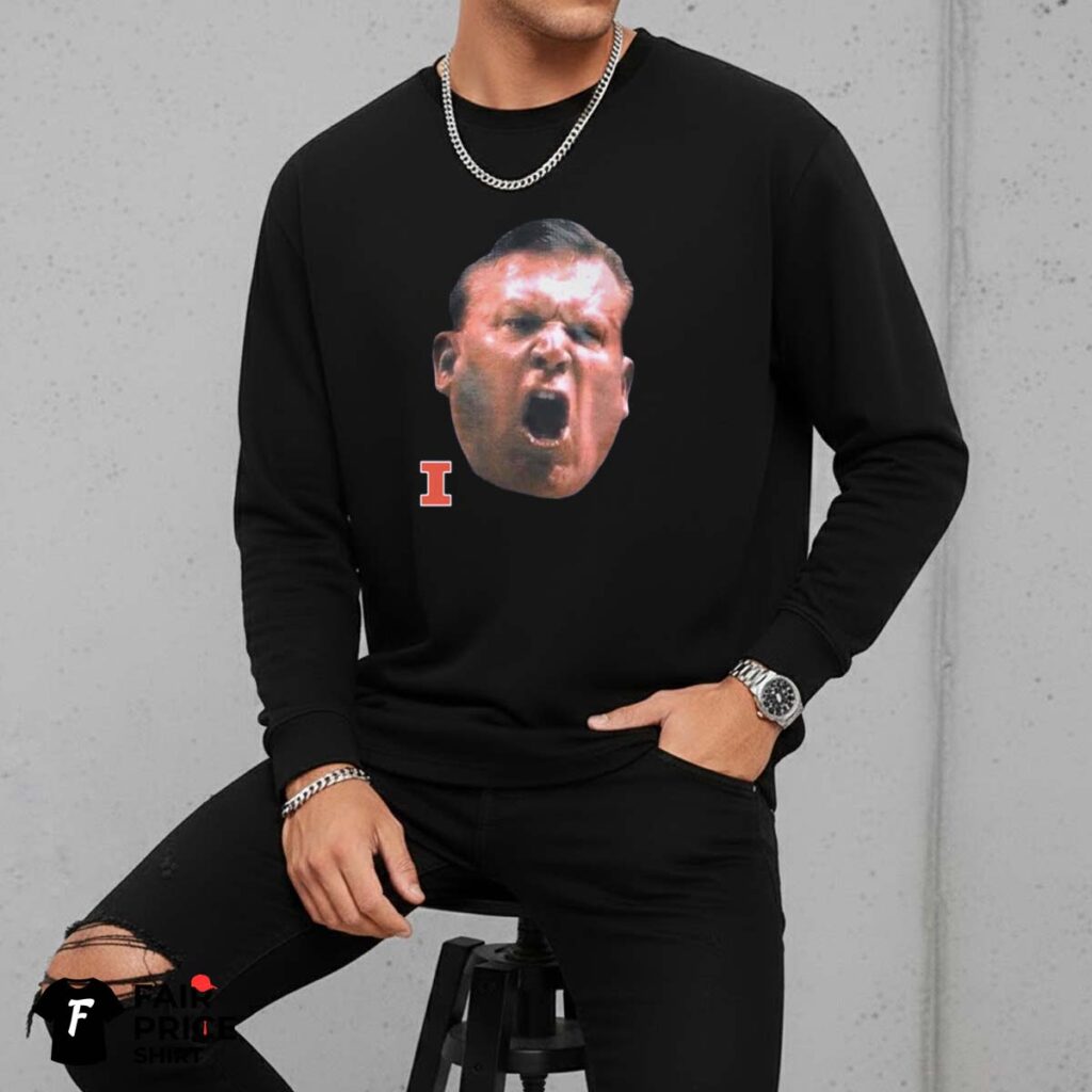 Coach Brad Underwood Big Head Shirt