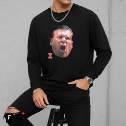 Coach Brad Underwood Big Head Shirt