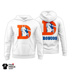 Denver Broncos White Out Hoodie