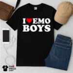 I Love Emo Boys Shirt