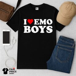 I Love Emo Boys Shirt