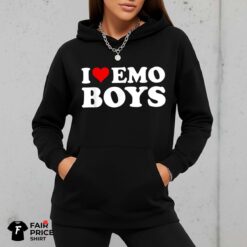 I Love Emo Boys Shirt