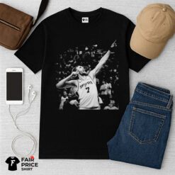 Luke Kornet San Antonio Spurs After Game Winning Shirt