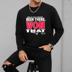 Patriots AFC East Champions Been There Won That Shirt