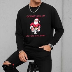 Santa Cookies Only Lactose Intolerant Shirt