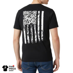 Trump Dance QR Code America Flag Shirt