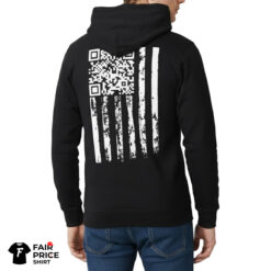 Trump Dance QR Code America Flag Shirt