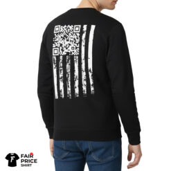 Trump Dance QR Code America Flag Shirt
