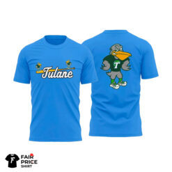 Tulane Baseball Sluggerbird Uniform Shirt