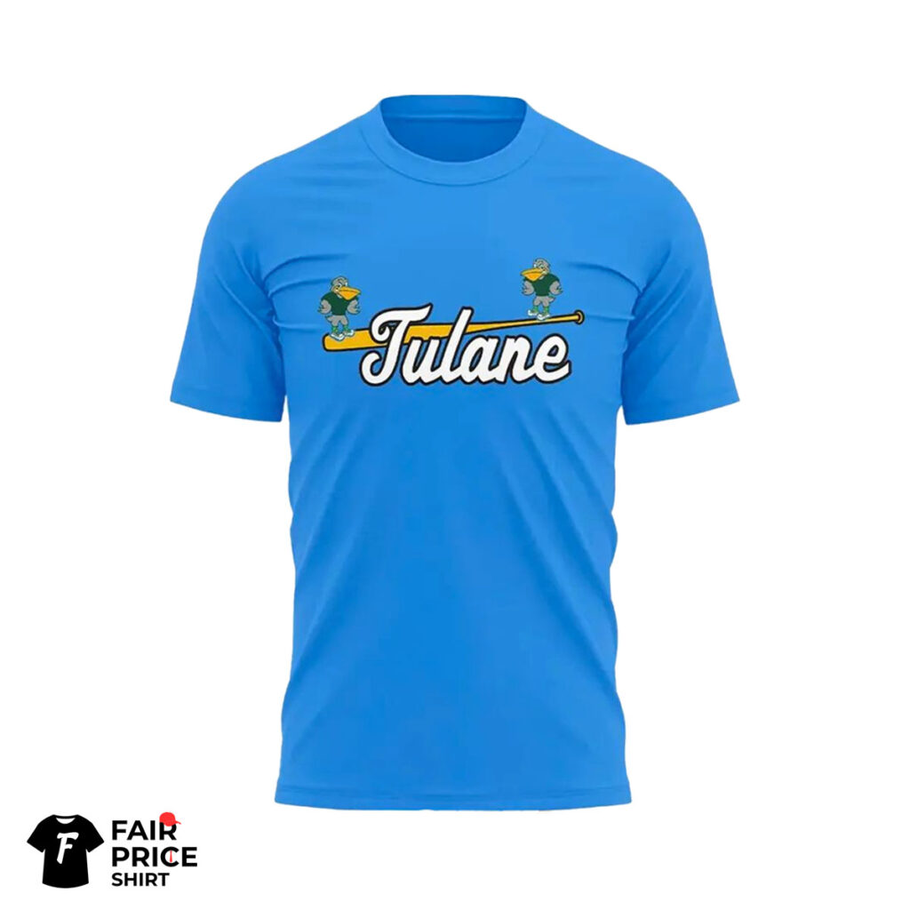 Tulane Baseball Sluggerbird Uniform Shirt