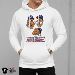 Atlanta Braves I Eat Breathe And Sleep Braves Baseball Shirt