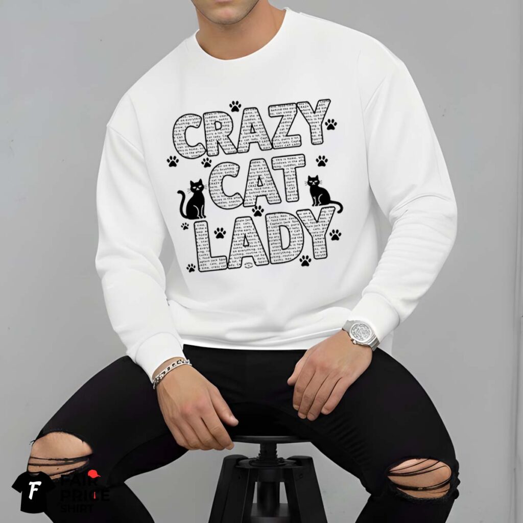 Crazy Cat Lady Shirt