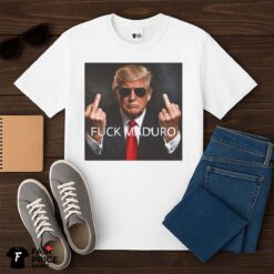 Fuck Maduro Trump Middle Finger Shirt