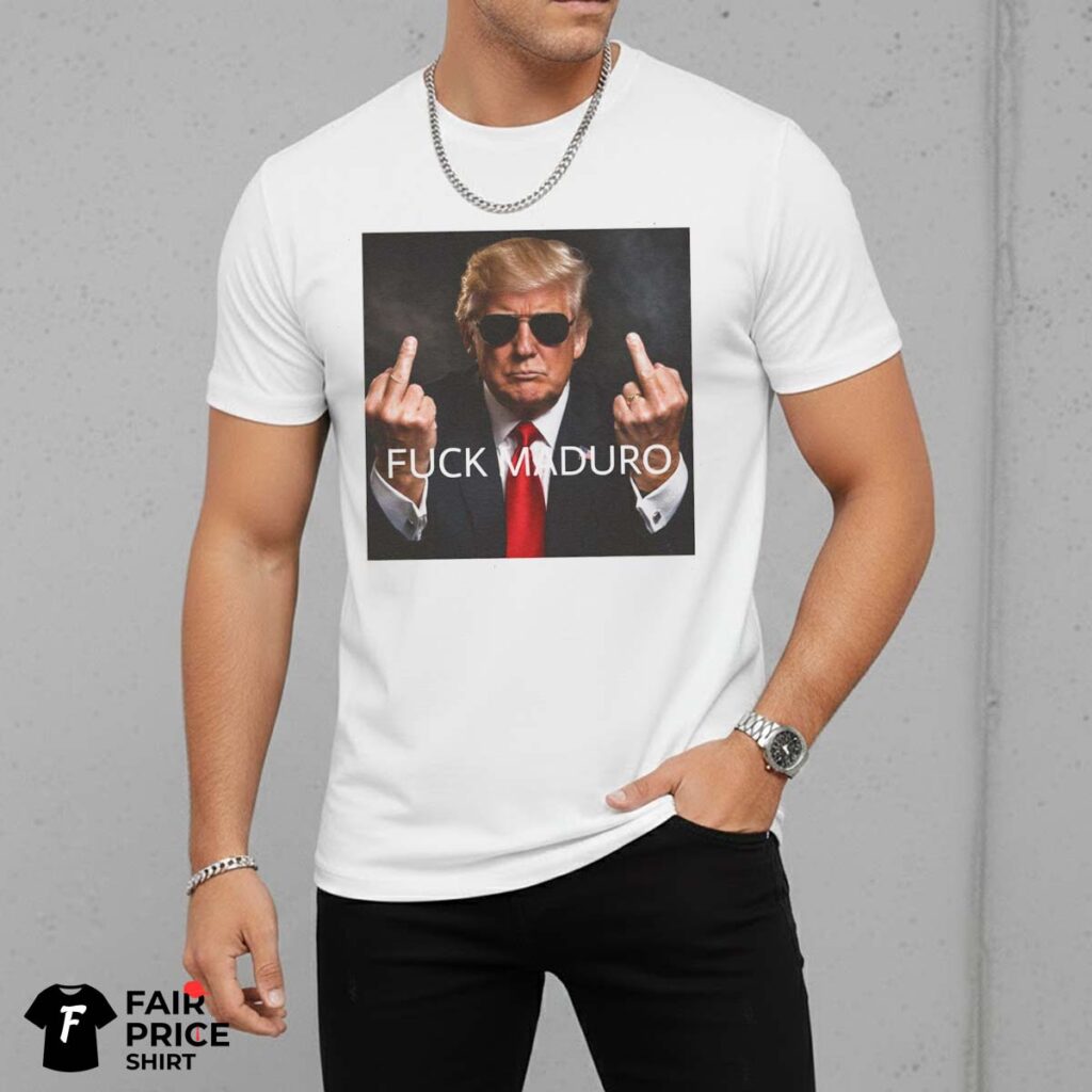 Fuck Maduro Trump Middle Finger Shirt