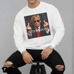 Fuck Maduro Trump Middle Finger Shirt
