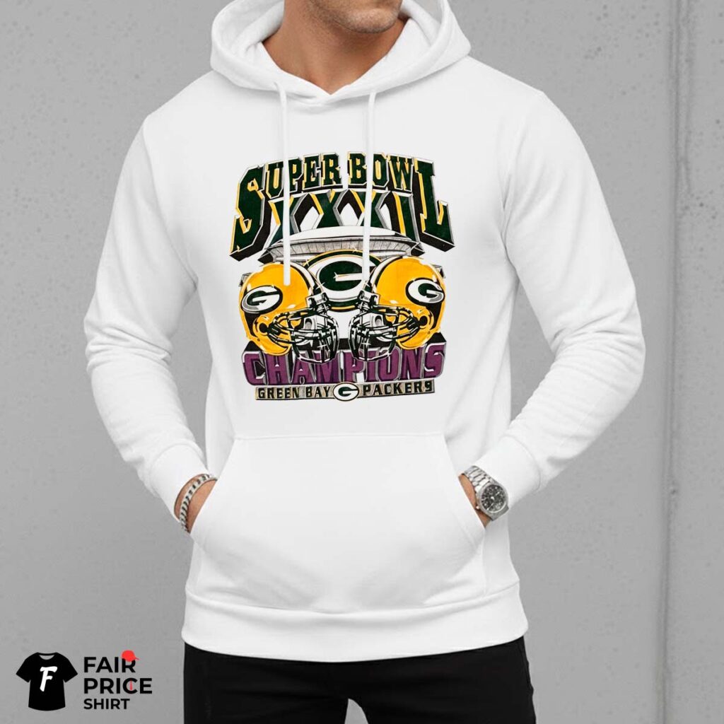 Green Bay Packers Super Bowl XXXI Champions Vintage Shirt