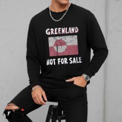 Greenland Not For Sale Funny Graphic Shirt