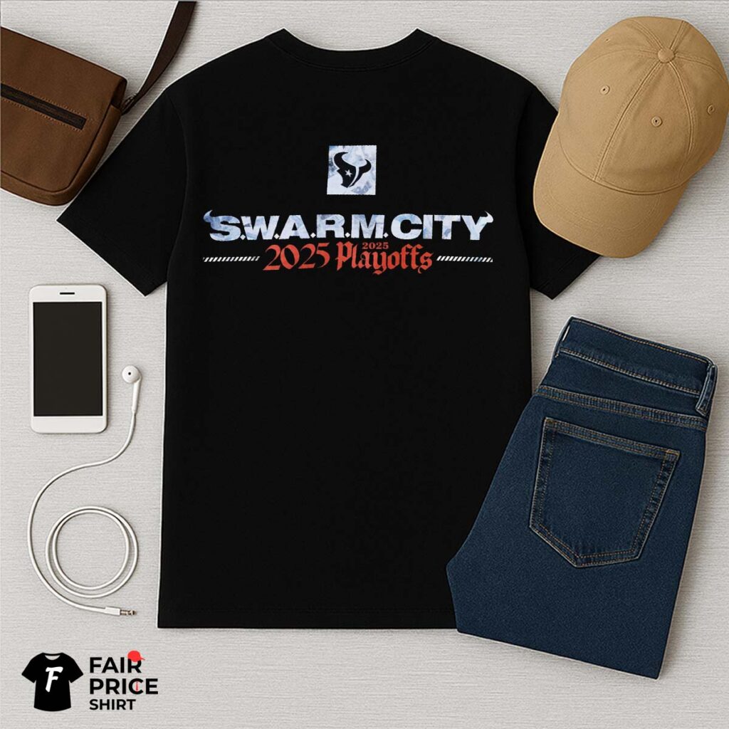 Houston Texans Swarm City Playoffs Shirt