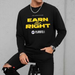 Los Angeles Rams Earn The Right Playoffs Shirt
