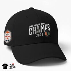 Miami Hurricanes Fiesta Bowl Champions Hat
