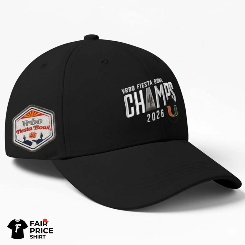 Miami Hurricanes Fiesta Bowl Champions Hat