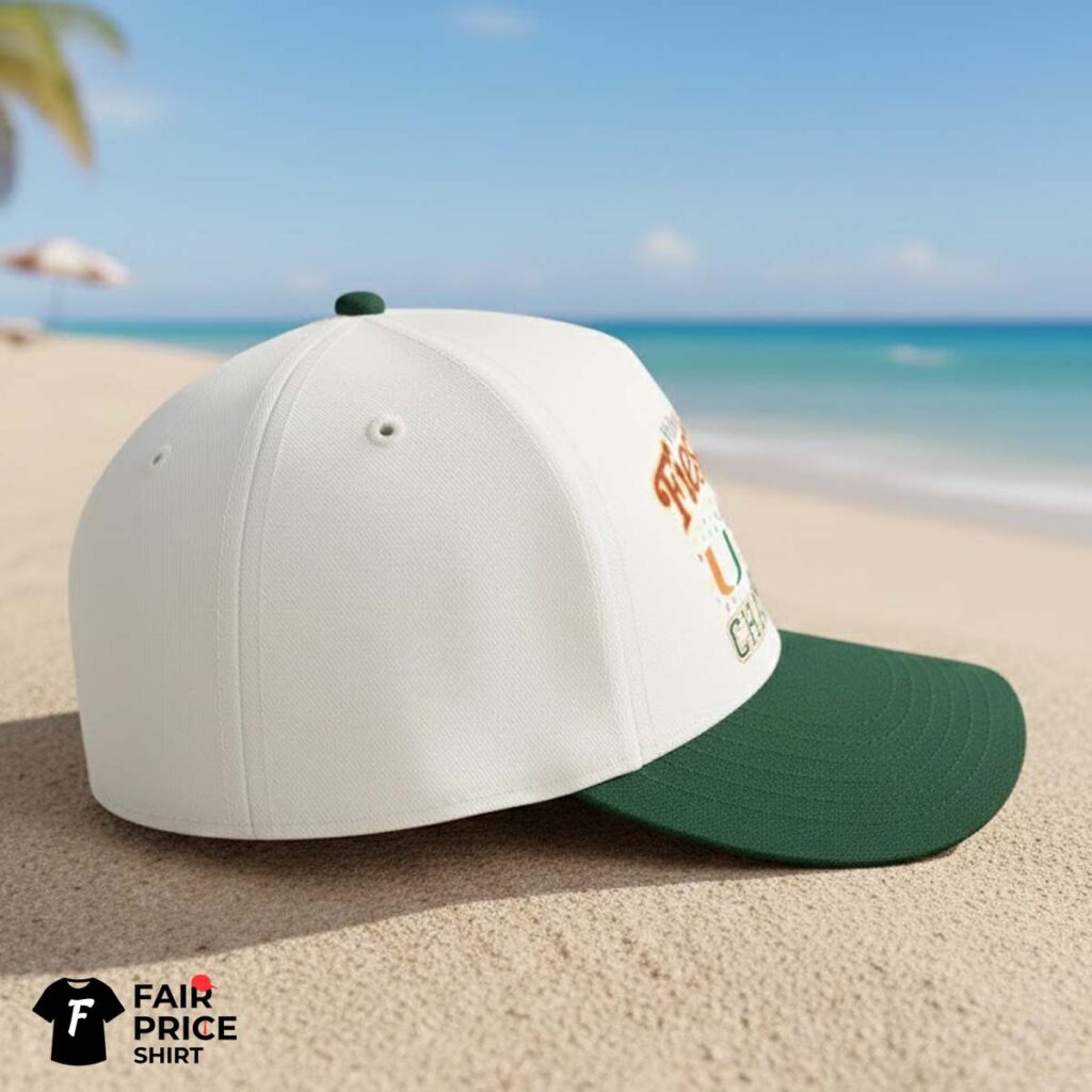 Miami Hurricanes Vrbo Fiesta Bowl Champions Hat