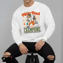 Miami Hurricanes Vrbo Fiesta Bowl Champions Shirt