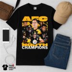 Pittsburgh Steelers 2025 AFC North Champions Graphic Shirt
