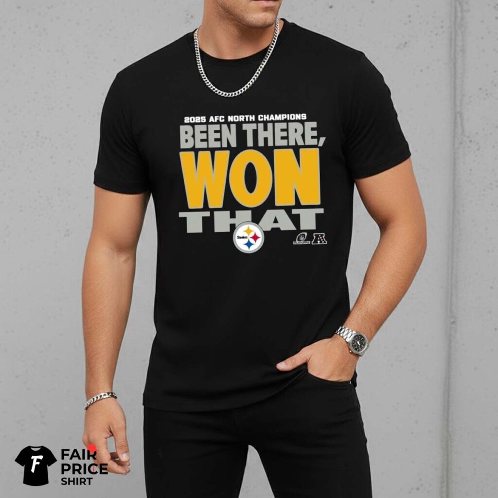 Pittsburgh Steelers AFC North Division Champions Shirt