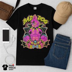Purple Bad Dog Grapihic Shirt