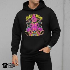 Purple Bad Dog Grapihic Shirt