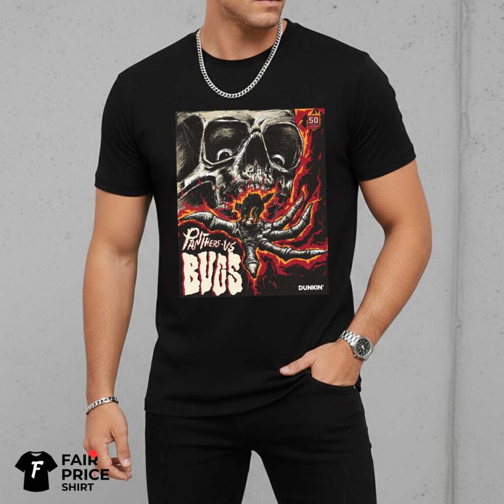 Tampa Bay Buccaneers Panthers vs Bugs Graphic Shirt