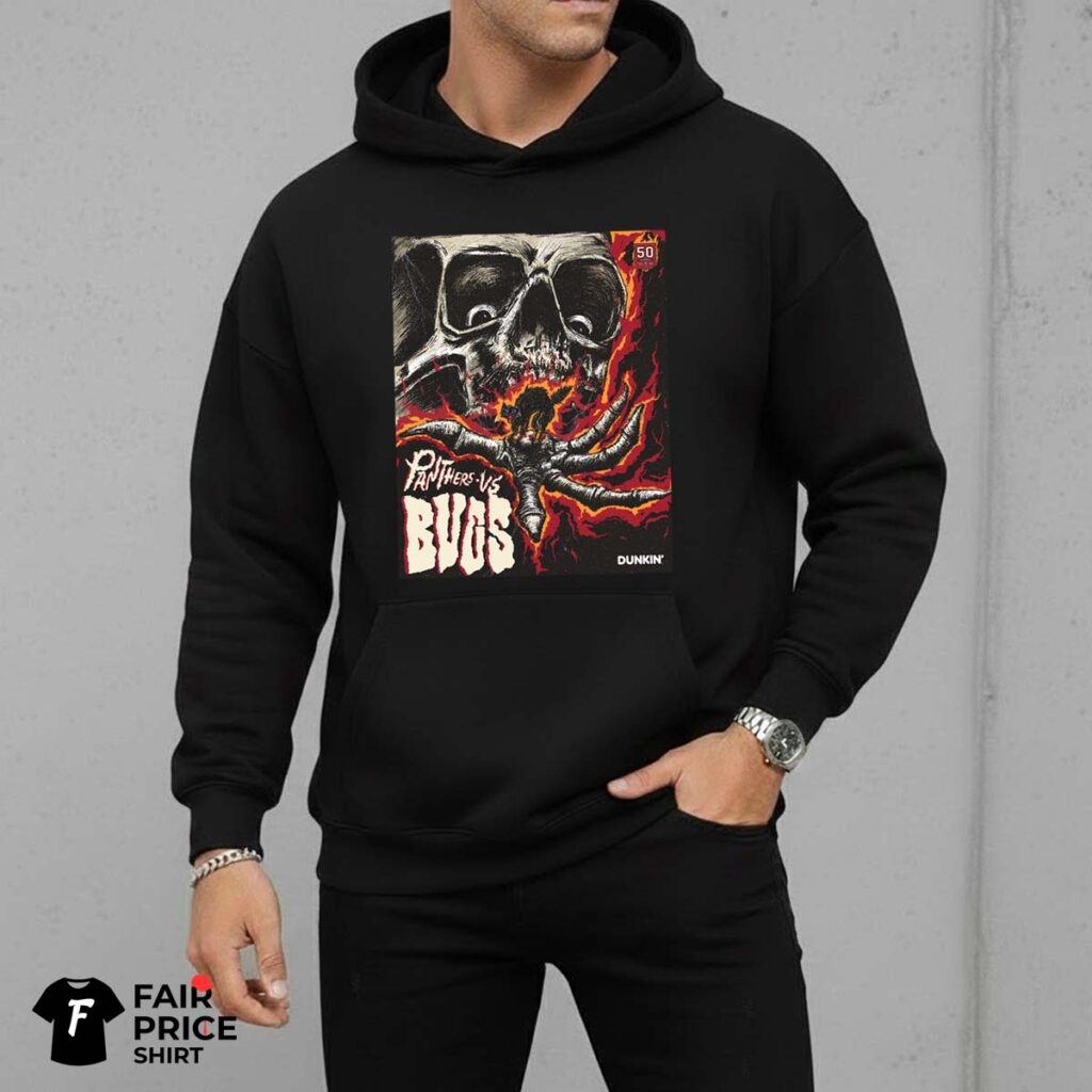 Tampa Bay Buccaneers Panthers vs Bugs Graphic Shirt