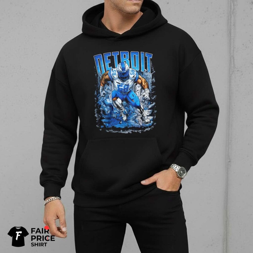 Taylor Decker Detroit Lions No. Graphic Shirt